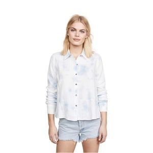Splendid Women's Long Sleeve Button-Up Shirt
